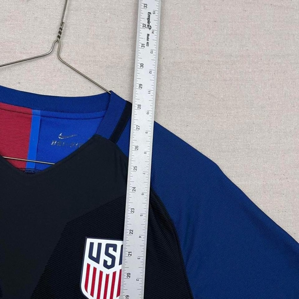 USA Soccer Nike 2016 USMNT Black Away Jersey Shirt Dri-Fit - Picture 8 of 8